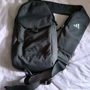 Adidas Essential Black Crossbody Sling Bag